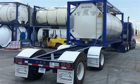Tank Container Chassis .